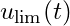 u_{\text{lim}}(t)