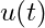 u(t)
